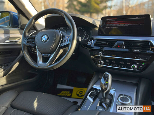 Синий БМВ 520, объемом двигателя 2 л и пробегом 24 тыс. км за 41999 $, фото 12 на Automoto.ua