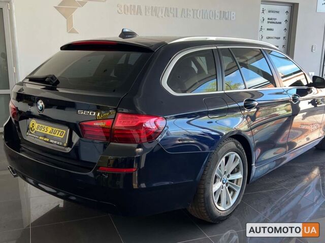 Синий БМВ 520, объемом двигателя 2 л и пробегом 380 тыс. км за 15450 $, фото 6 на Automoto.ua
