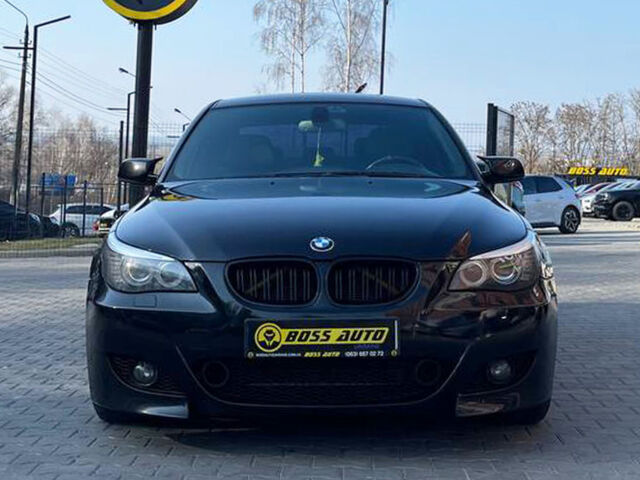 Черный БМВ 523, объемом двигателя 2.5 л и пробегом 323 тыс. км за 9700 $, фото 1 на Automoto.ua