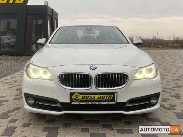 Белый БМВ 525, объемом двигателя 2 л и пробегом 281 тыс. км за 19799 $, фото 1 на Automoto.ua