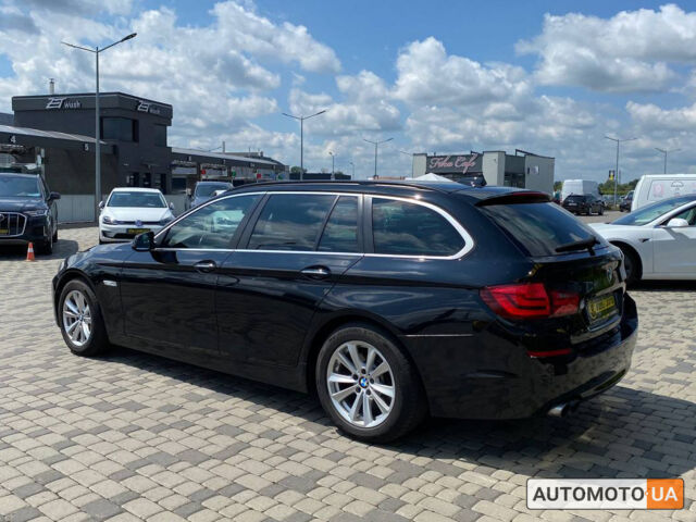 Черный БМВ 525, объемом двигателя 2 л и пробегом 320 тыс. км за 12600 $, фото 4 на Automoto.ua
