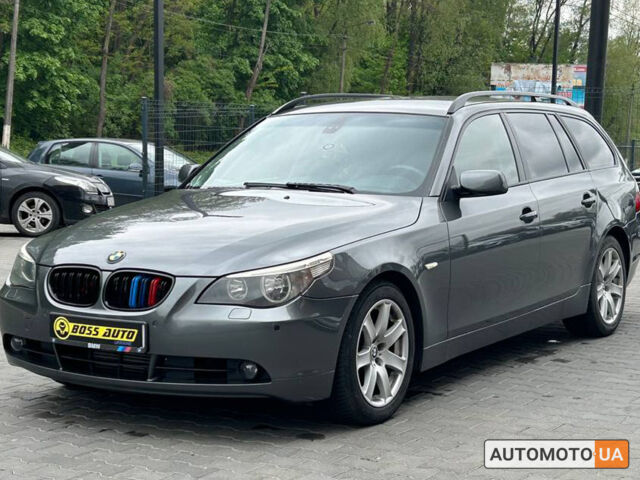 Серый БМВ 525, объемом двигателя 2.5 л и пробегом 367 тыс. км за 8600 $, фото 2 на Automoto.ua