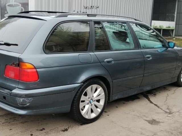 Синій БМВ 525 тдс, об'ємом двигуна 2.5 л та пробігом 370 тис. км за 2800 $, фото 3 на Automoto.ua