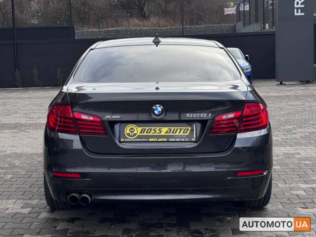 Черный БМВ 528, объемом двигателя 2 л и пробегом 163 тыс. км за 14800 $, фото 4 на Automoto.ua