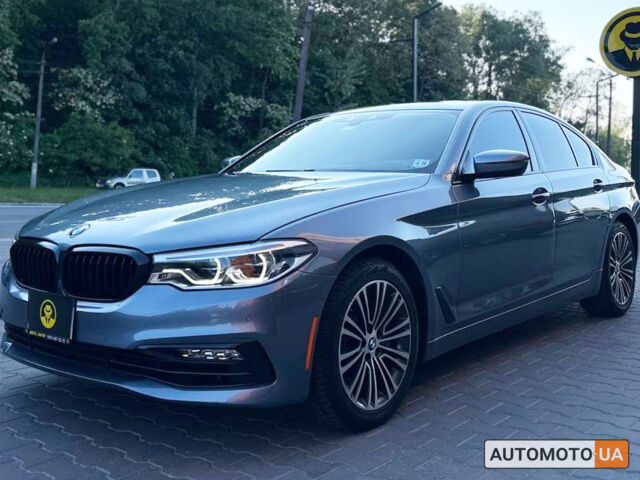 Серый БМВ 540, объемом двигателя 3 л и пробегом 133 тыс. км за 32000 $, фото 2 на Automoto.ua