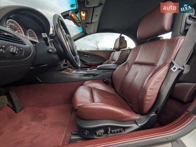 Белый БМВ 6 Серия, объемом двигателя 3 л и пробегом 149 тыс. км за 11450 $, фото 10 на Automoto.ua