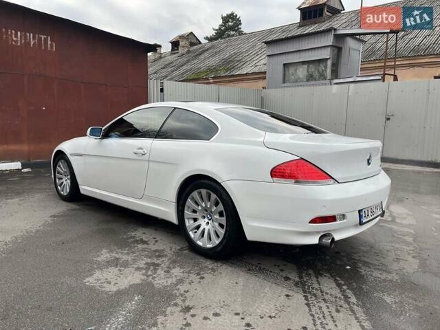 Белый БМВ 6 Серия, объемом двигателя 3 л и пробегом 170 тыс. км за 10999 $, фото 6 на Automoto.ua
