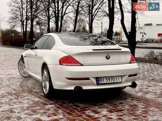 Білий БМВ 6 Серія, об'ємом двигуна 3 л та пробігом 235 тис. км за 10000 $, фото 6 на Automoto.ua