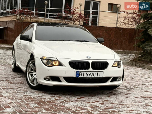 Білий БМВ 6 Серія, об'ємом двигуна 3 л та пробігом 235 тис. км за 10000 $, фото 1 на Automoto.ua