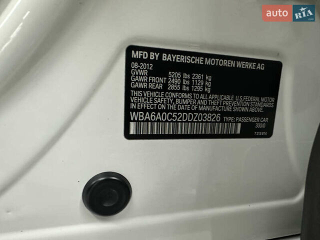 Белый БМВ 6 Серия, объемом двигателя 2.98 л и пробегом 183 тыс. км за 19500 $, фото 41 на Automoto.ua