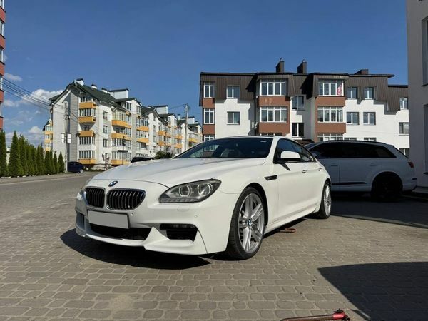 Белый БМВ 6 Серия, объемом двигателя 3 л и пробегом 79 тыс. км за 32000 $, фото 2 на Automoto.ua