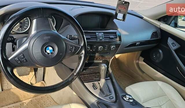 Черный БМВ 6 Серия, объемом двигателя 4.4 л и пробегом 100 тыс. км за 9900 $, фото 8 на Automoto.ua