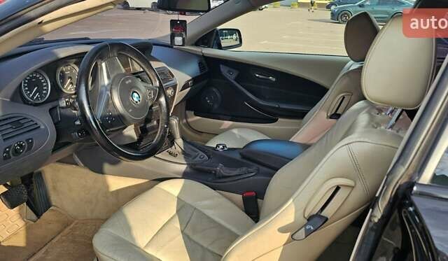 Черный БМВ 6 Серия, объемом двигателя 4.4 л и пробегом 100 тыс. км за 9900 $, фото 12 на Automoto.ua