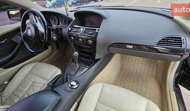 Черный БМВ 6 Серия, объемом двигателя 4.4 л и пробегом 100 тыс. км за 9900 $, фото 2 на Automoto.ua