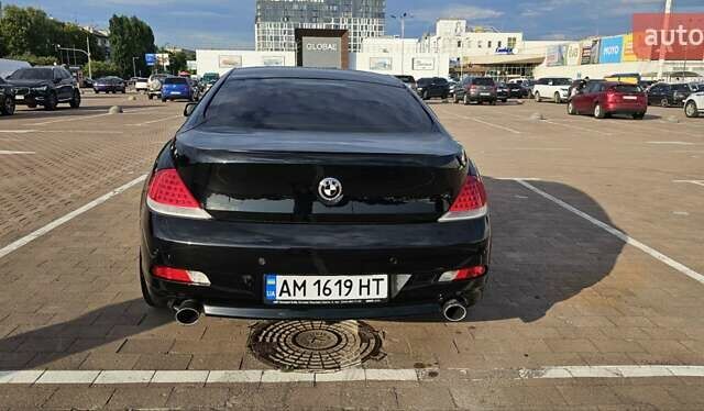 Черный БМВ 6 Серия, объемом двигателя 4.4 л и пробегом 100 тыс. км за 9900 $, фото 19 на Automoto.ua