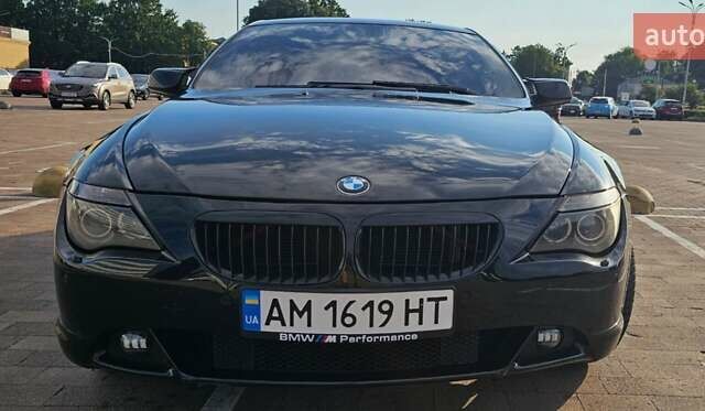 Черный БМВ 6 Серия, объемом двигателя 4.4 л и пробегом 100 тыс. км за 9900 $, фото 15 на Automoto.ua