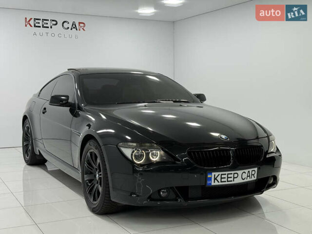 Черный БМВ 6 Серия, объемом двигателя 4.4 л и пробегом 130 тыс. км за 11000 $, фото 3 на Automoto.ua