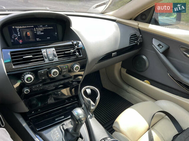 Чорний БМВ 6 Серія, об'ємом двигуна 4.4 л та пробігом 107 тис. км за 13000 $, фото 5 на Automoto.ua