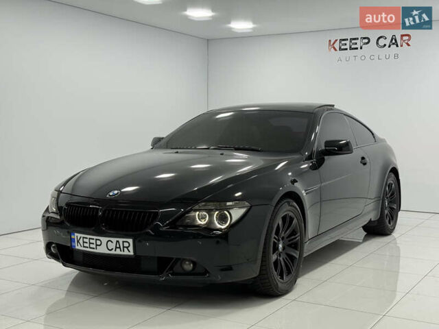 Черный БМВ 6 Серия, объемом двигателя 4.4 л и пробегом 130 тыс. км за 11000 $, фото 5 на Automoto.ua