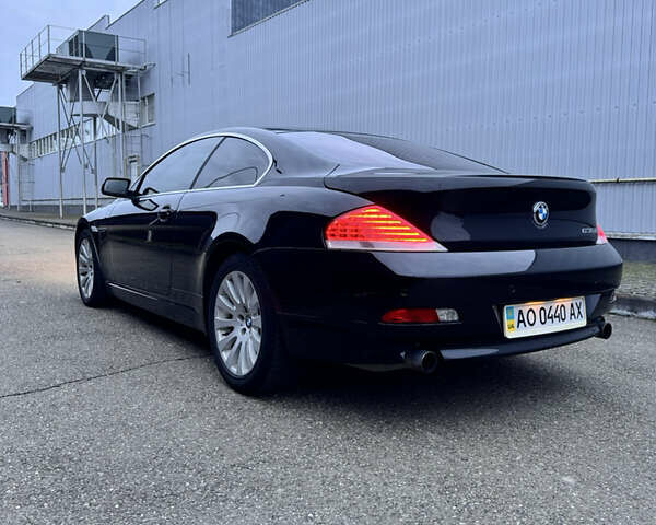 Черный БМВ 6 Серия, объемом двигателя 3 л и пробегом 133 тыс. км за 10500 $, фото 14 на Automoto.ua