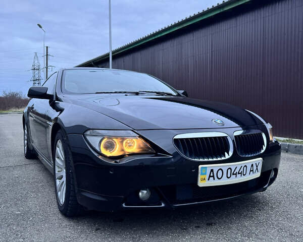 Черный БМВ 6 Серия, объемом двигателя 3 л и пробегом 133 тыс. км за 10500 $, фото 5 на Automoto.ua