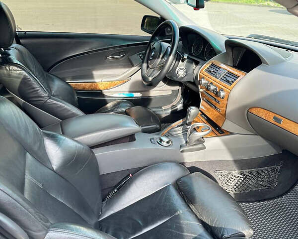 Черный БМВ 6 Серия, объемом двигателя 3 л и пробегом 275 тыс. км за 10800 $, фото 10 на Automoto.ua