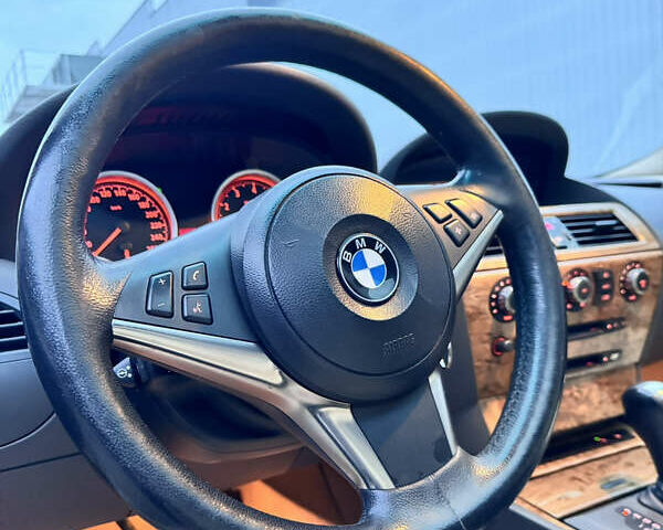 Черный БМВ 6 Серия, объемом двигателя 3 л и пробегом 133 тыс. км за 10500 $, фото 18 на Automoto.ua