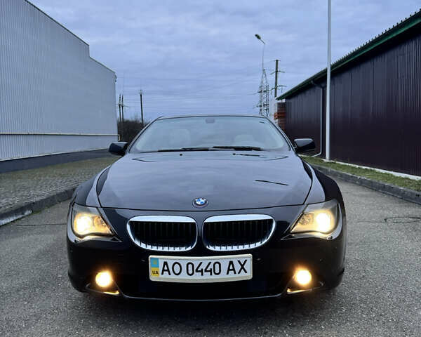 Черный БМВ 6 Серия, объемом двигателя 3 л и пробегом 133 тыс. км за 10500 $, фото 3 на Automoto.ua