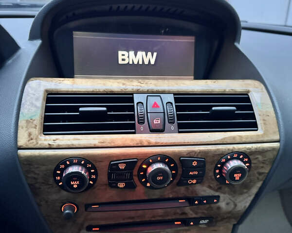 Черный БМВ 6 Серия, объемом двигателя 3 л и пробегом 133 тыс. км за 10500 $, фото 26 на Automoto.ua