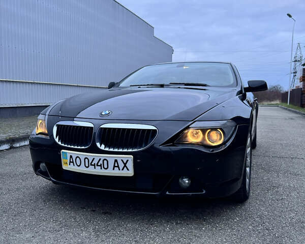 Черный БМВ 6 Серия, объемом двигателя 3 л и пробегом 133 тыс. км за 10500 $, фото 4 на Automoto.ua