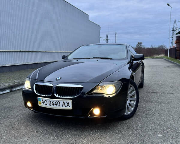 Черный БМВ 6 Серия, объемом двигателя 3 л и пробегом 133 тыс. км за 10500 $, фото 2 на Automoto.ua