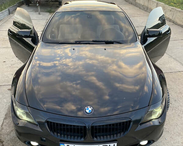 Черный БМВ 6 Серия, объемом двигателя 4.4 л и пробегом 330 тыс. км за 7700 $, фото 1 на Automoto.ua