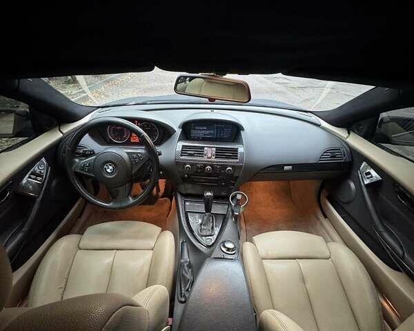 Черный БМВ 6 Серия, объемом двигателя 4.4 л и пробегом 144 тыс. км за 8500 $, фото 27 на Automoto.ua