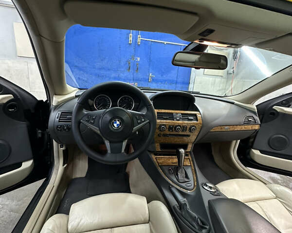 Черный БМВ 6 Серия, объемом двигателя 3 л и пробегом 263 тыс. км за 9500 $, фото 21 на Automoto.ua