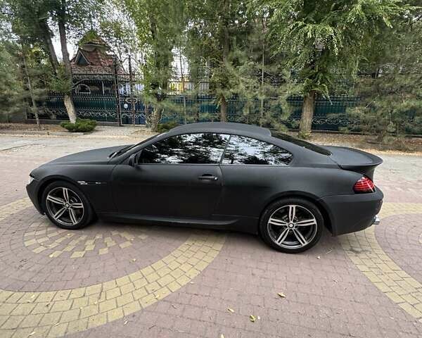 Черный БМВ 6 Серия, объемом двигателя 4.4 л и пробегом 144 тыс. км за 8500 $, фото 4 на Automoto.ua