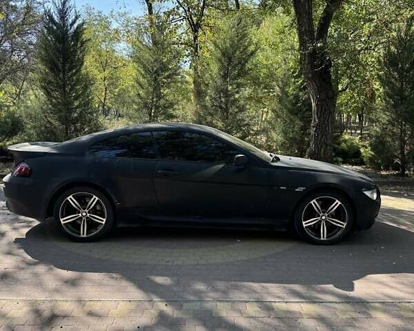 Черный БМВ 6 Серия, объемом двигателя 4.4 л и пробегом 144 тыс. км за 8500 $, фото 8 на Automoto.ua