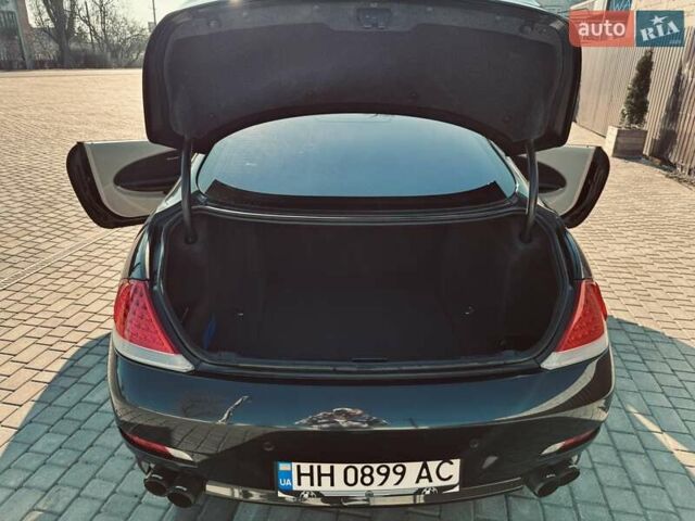 Черный БМВ 6 Серия, объемом двигателя 4.4 л и пробегом 191 тыс. км за 9999 $, фото 18 на Automoto.ua