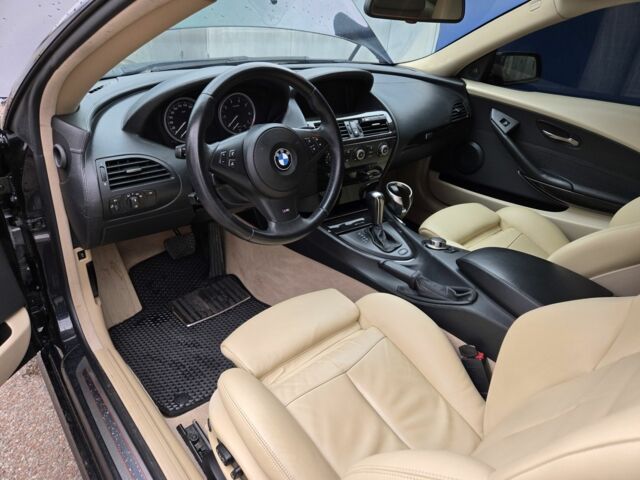 Черный БМВ 6 Серия, объемом двигателя 4.8 л и пробегом 175 тыс. км за 14800 $, фото 15 на Automoto.ua