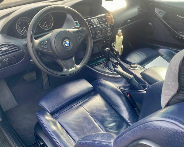 Черный БМВ 6 Серия, объемом двигателя 4.8 л и пробегом 240 тыс. км за 15000 $, фото 43 на Automoto.ua