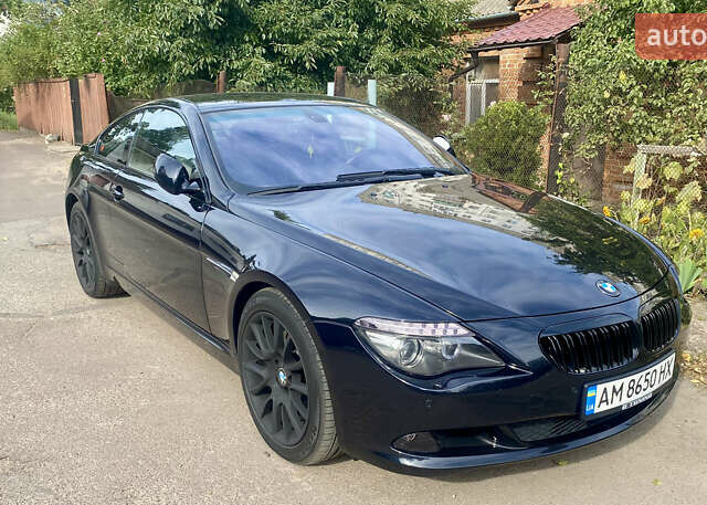 Черный БМВ 6 Серия, объемом двигателя 4.8 л и пробегом 240 тыс. км за 15000 $, фото 47 на Automoto.ua