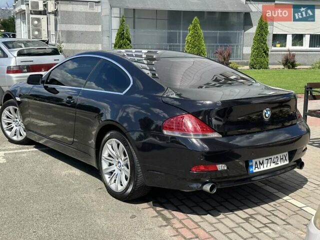 Чорний БМВ 6 Серія, об'ємом двигуна 3 л та пробігом 168 тис. км за 9000 $, фото 11 на Automoto.ua