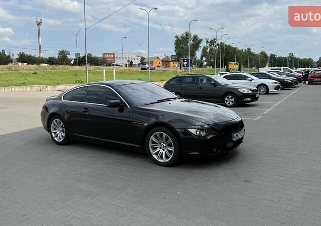 Чорний БМВ 6 Серія, об'ємом двигуна 3 л та пробігом 168 тис. км за 9000 $, фото 15 на Automoto.ua