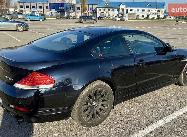 Черный БМВ 6 Серия, объемом двигателя 4.8 л и пробегом 240 тыс. км за 15000 $, фото 3 на Automoto.ua