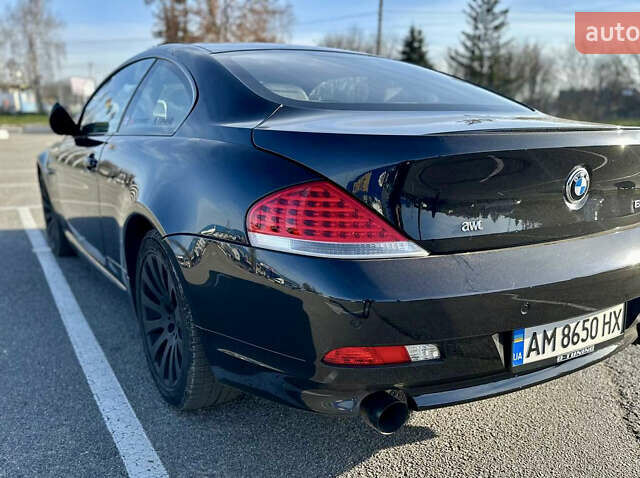 Черный БМВ 6 Серия, объемом двигателя 4.8 л и пробегом 240 тыс. км за 15000 $, фото 6 на Automoto.ua