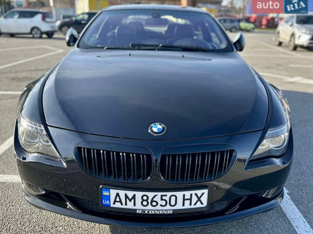 Черный БМВ 6 Серия, объемом двигателя 4.8 л и пробегом 240 тыс. км за 15000 $, фото 11 на Automoto.ua