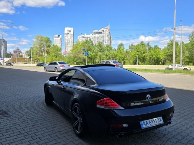 Черный БМВ 6 Серия, объемом двигателя 4.8 л и пробегом 175 тыс. км за 14800 $, фото 7 на Automoto.ua