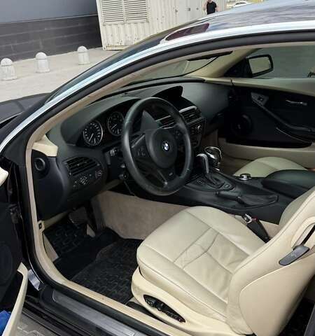 Чорний БМВ 6 Серія, об'ємом двигуна 3 л та пробігом 168 тис. км за 9000 $, фото 14 на Automoto.ua