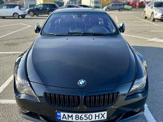 Черный БМВ 6 Серия, объемом двигателя 4.8 л и пробегом 240 тыс. км за 15000 $, фото 15 на Automoto.ua