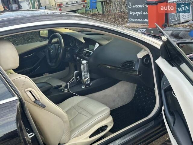 Чорний БМВ 6 Серія, об'ємом двигуна 3 л та пробігом 168 тис. км за 9000 $, фото 13 на Automoto.ua