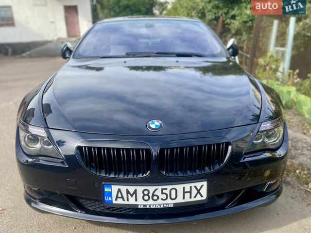 Черный БМВ 6 Серия, объемом двигателя 4.8 л и пробегом 240 тыс. км за 15000 $, фото 44 на Automoto.ua